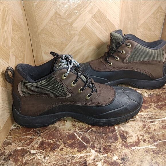 L.L Bean Men Duck leather boots shoes size 10 M - Picture 6 of 10